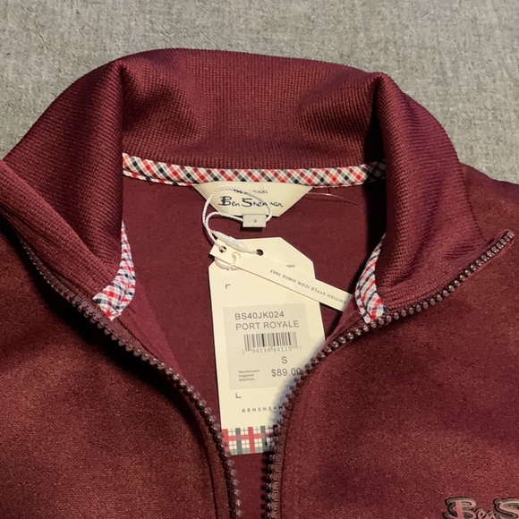 NWT Ben Sherman Lightweight Zipper Jacket - Picture 2 of 6